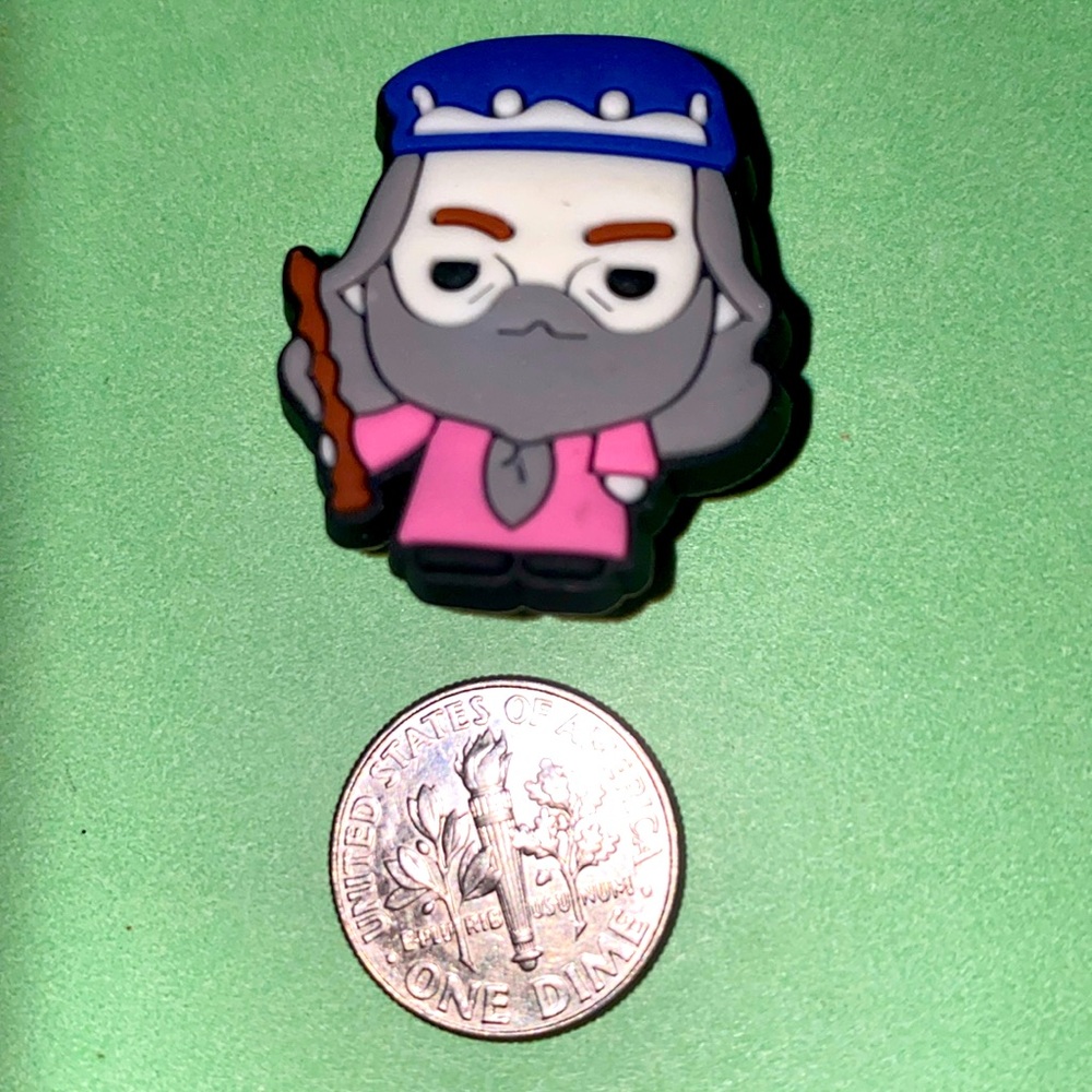(10 for $15) Albus Dumbledore Harry Potter Croc Charms